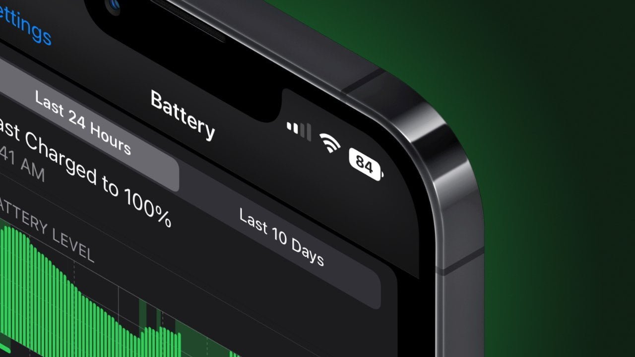 iOS 16 percentuale batteria