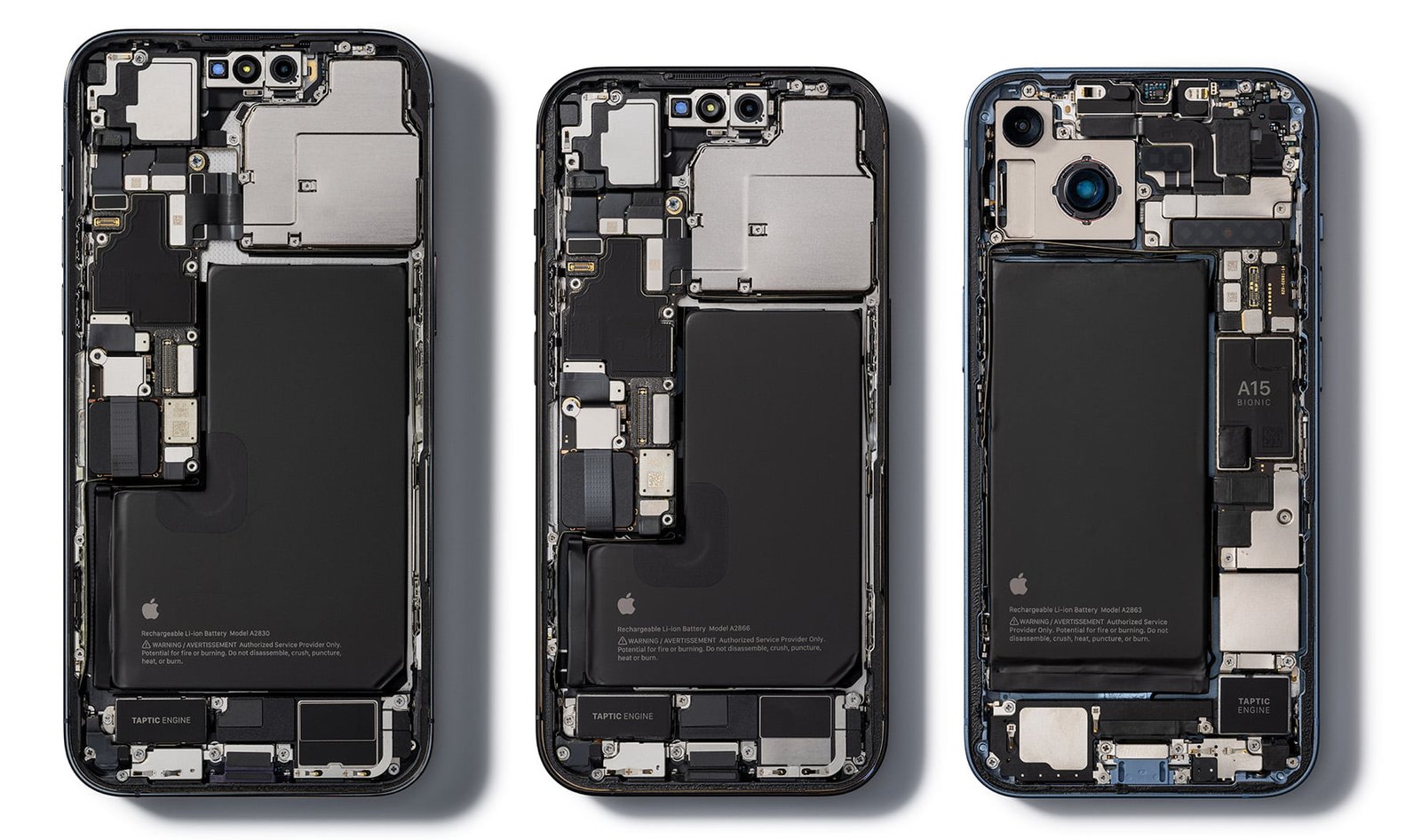 L’iPhone 14 è abbastanza riparabile, meno il 14 Pro 3 I nuovi iPhone 14 smontati