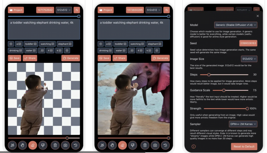 Draw Things, un’app di AI per creare foto partendo dal testo