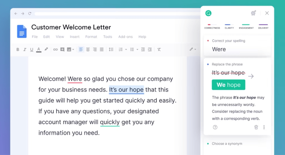 Grammarly, la stampella di inglese per scrivere come un nativo 1 Grammarly