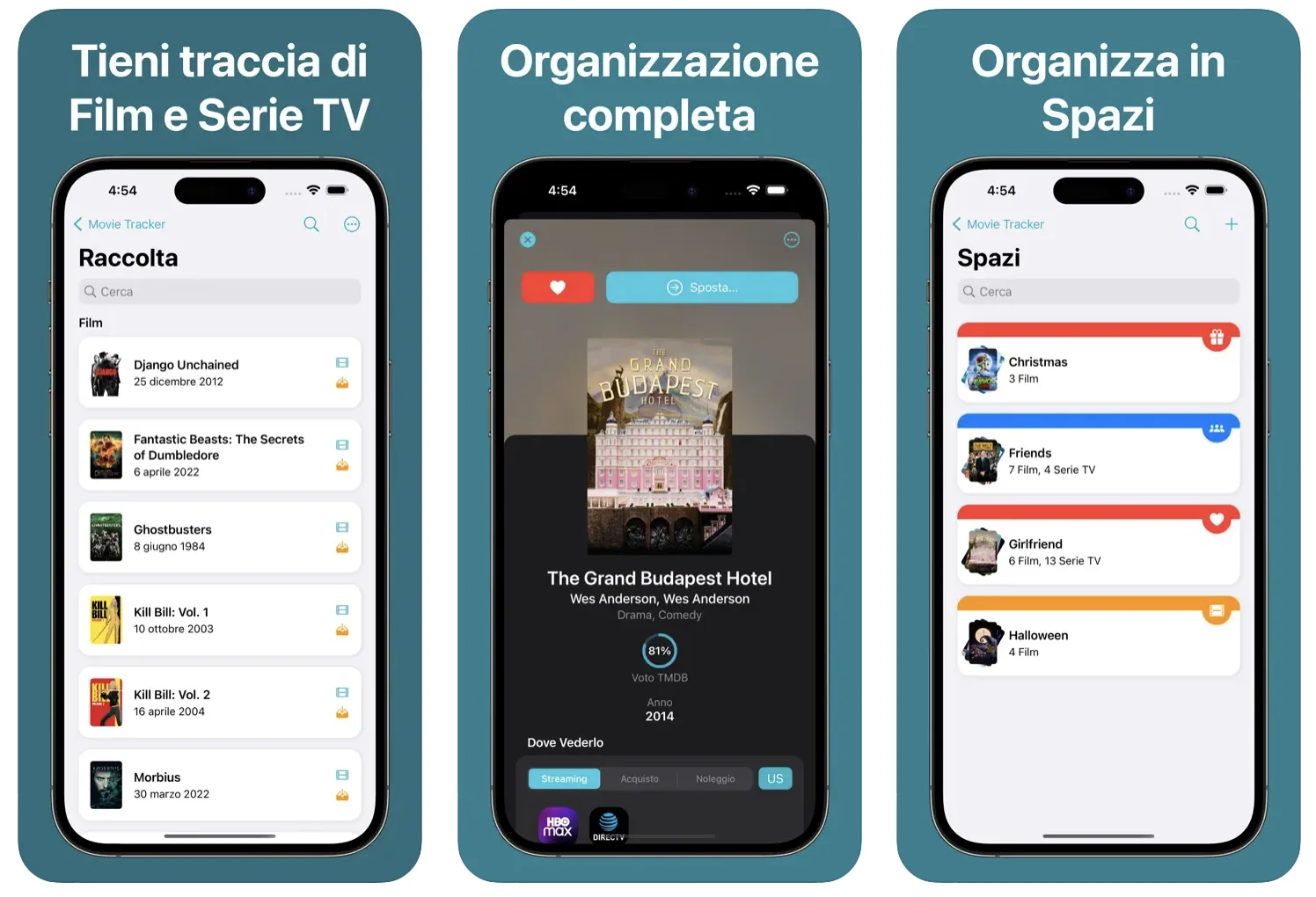 Movie Tracker, l’app per tracciare film e serie da guardare 1 Movie Tracker