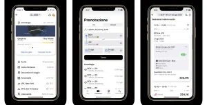 Gestisci i tuoi viaggi in aereo con l'app App in the Air 3 App in the Air