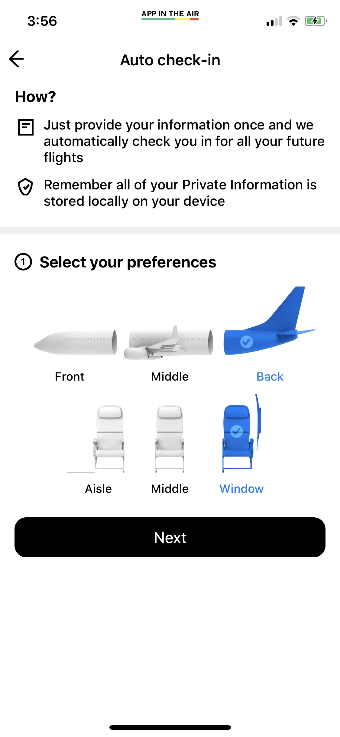 Gestisci i tuoi viaggi in aereo con l'app App in the Air 2 App in the Air