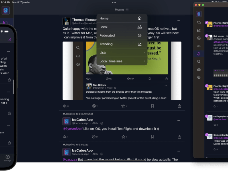 Ice Cubes for Mastodon