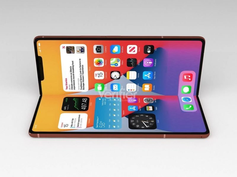 concept iPhone pieghevole