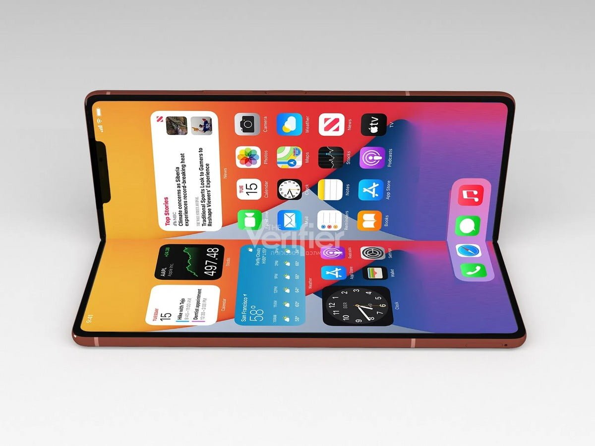concept iPhone pieghevole