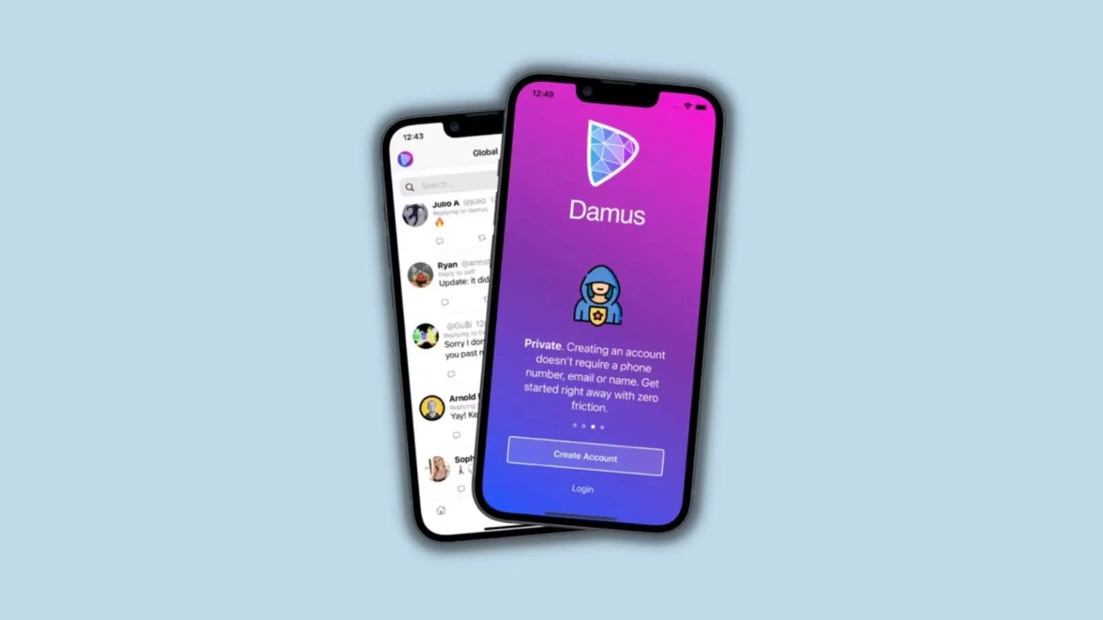 Damus è la prima app a supportare il sistema decentralizzato Nostr 1 Nostr Damus