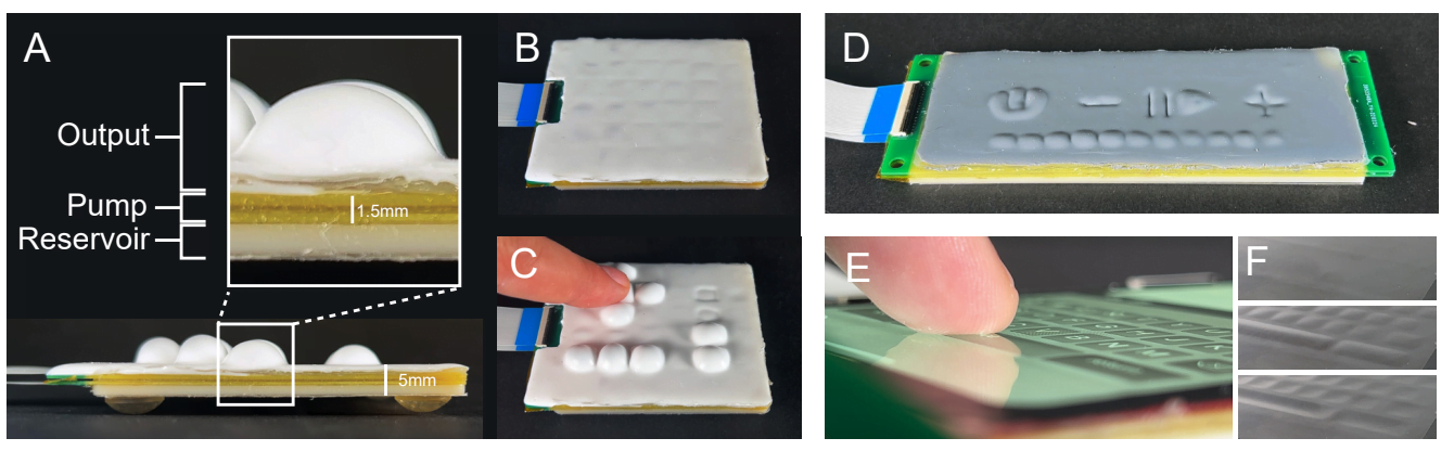 Tastiere Touchscreen del Futuro: Tecnologia Haptics e Rivoluzione dei Dispositivi Mobili 1 La tastiera a scomparsa Flat Panel Haptics