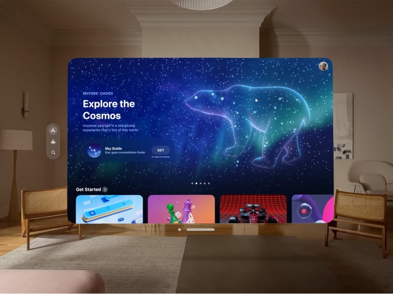 App Store in visionOS