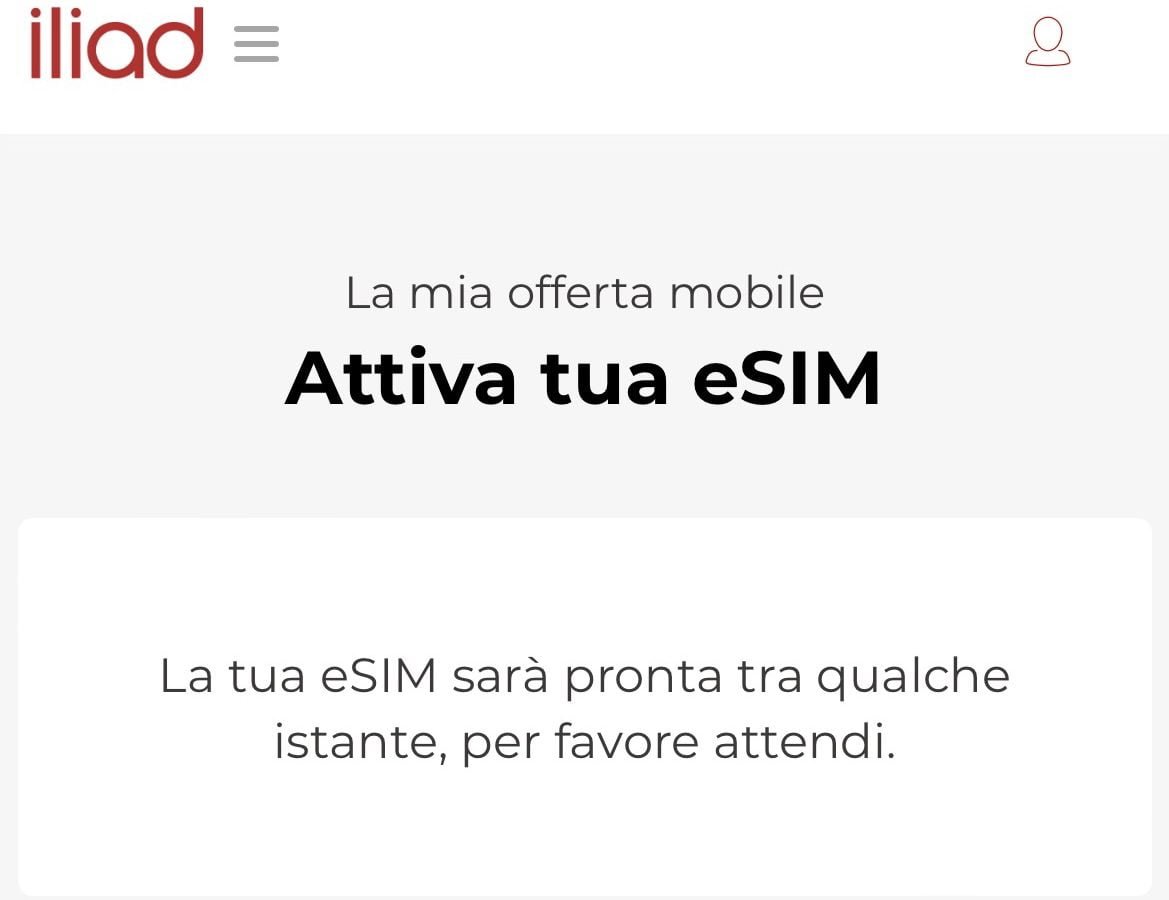 ESIM di Iliad