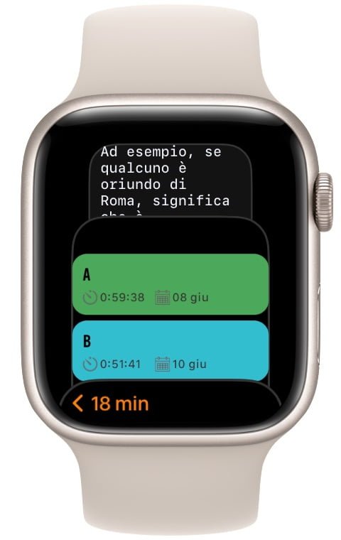 watchOS 10 cambia completamente l’esperienza d’uso dell’Apple Watch 2 Il multitasking in watchOS 10