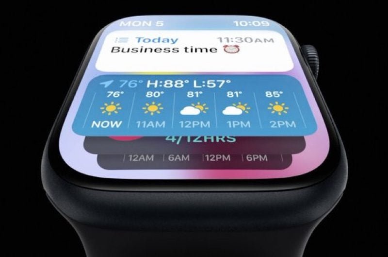 watchOS 10 cambia completamente l’esperienza d’uso dell’Apple Watch 3 La nuova visuale Smart Stack