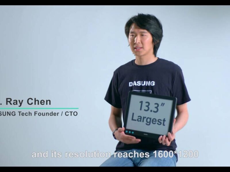 13 3 inch the worlds first e ink