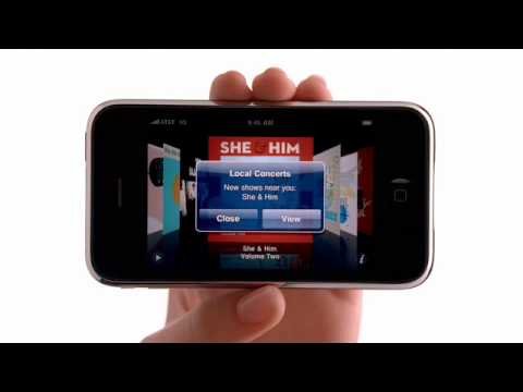 apple iphone 3gs ad concert