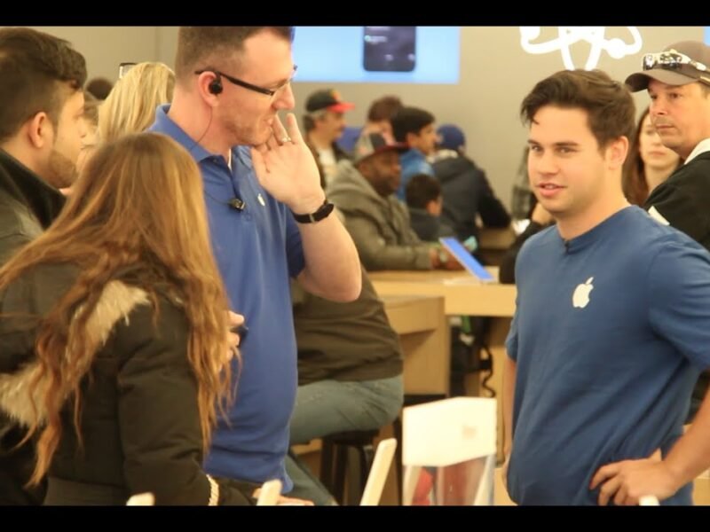 bad apple store employee prank