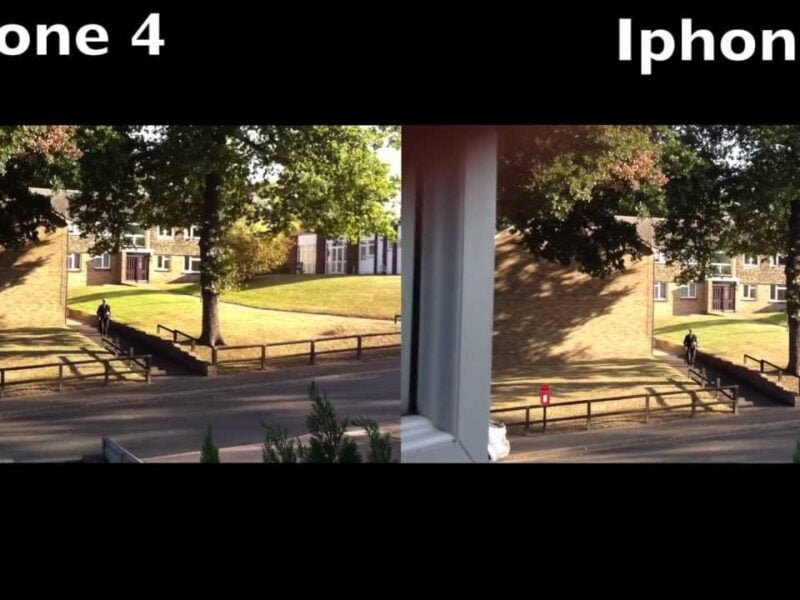 iphone 4s vs iphone 4 video foot