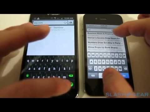 iphone 4s vs iphone 4 vs samsung