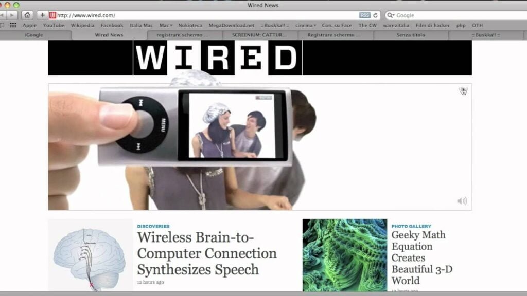 Apple presenta un nuovo spot per l'iPad 1 ipod nano 5th spot on wired com