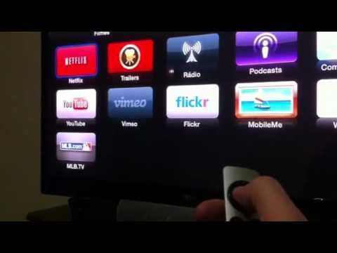 reordenando icones na apple tv c