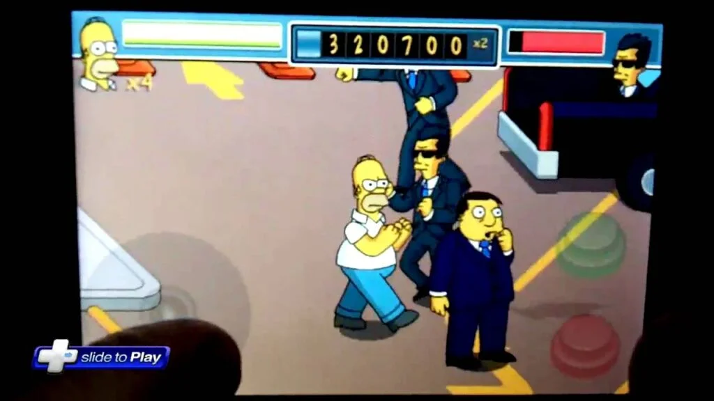 L'iPhone appare nei Simpsons 1 the simpsons arcade iphone game