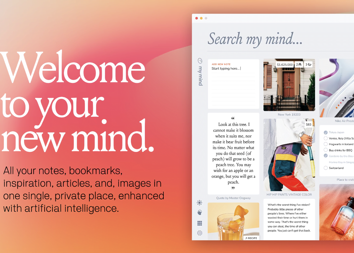 Mymind: L'Estensione Indispensabile per Raccogliere e Organizzare Informazioni Online