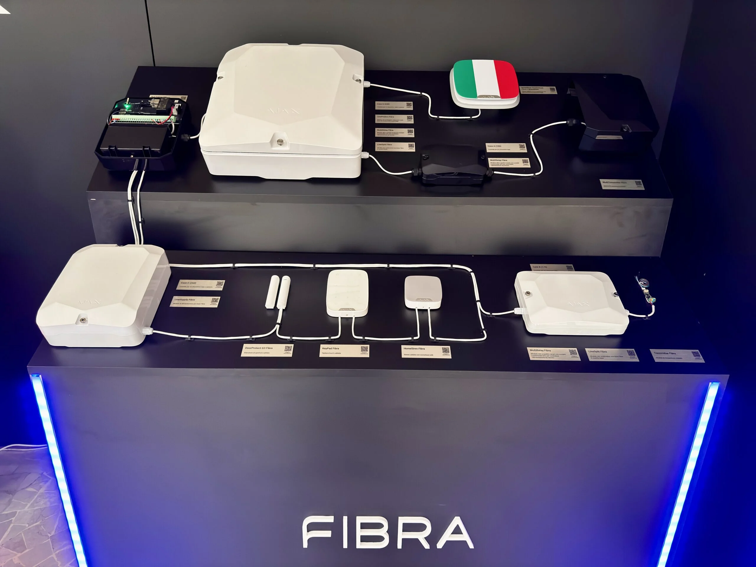Ajax Systems apre alle videocamere di sorveglianza 3 L’ecosistema Fibra di Ajax per una soluzione cablata