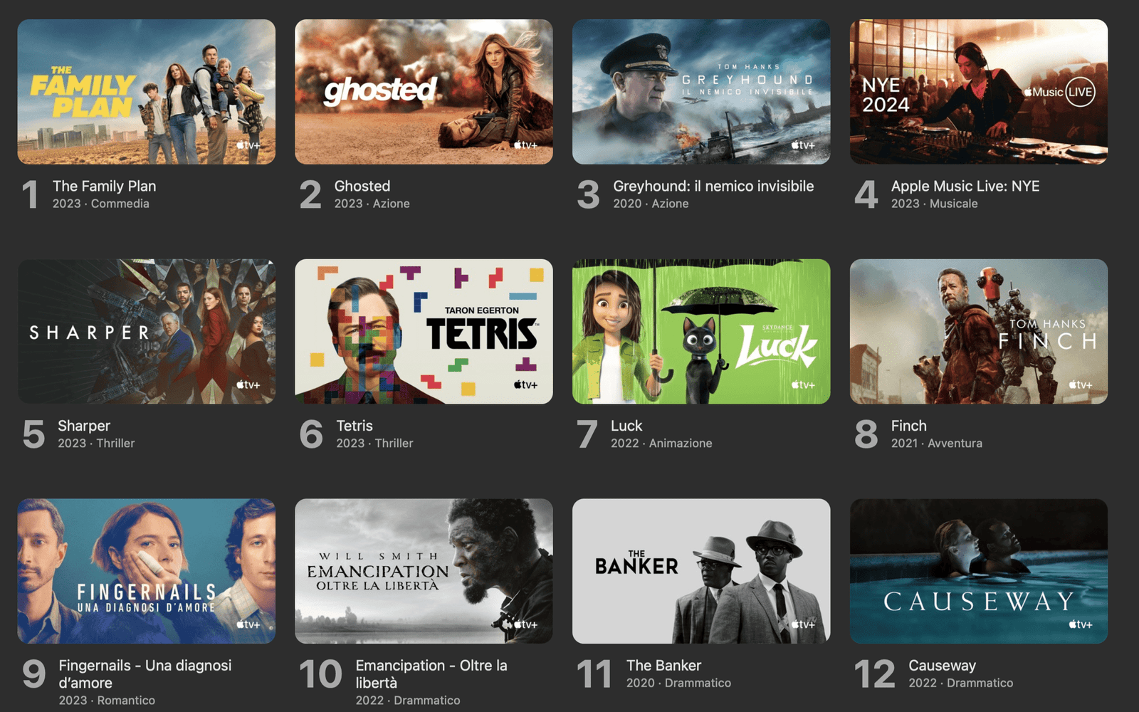 Film su Apple TV+