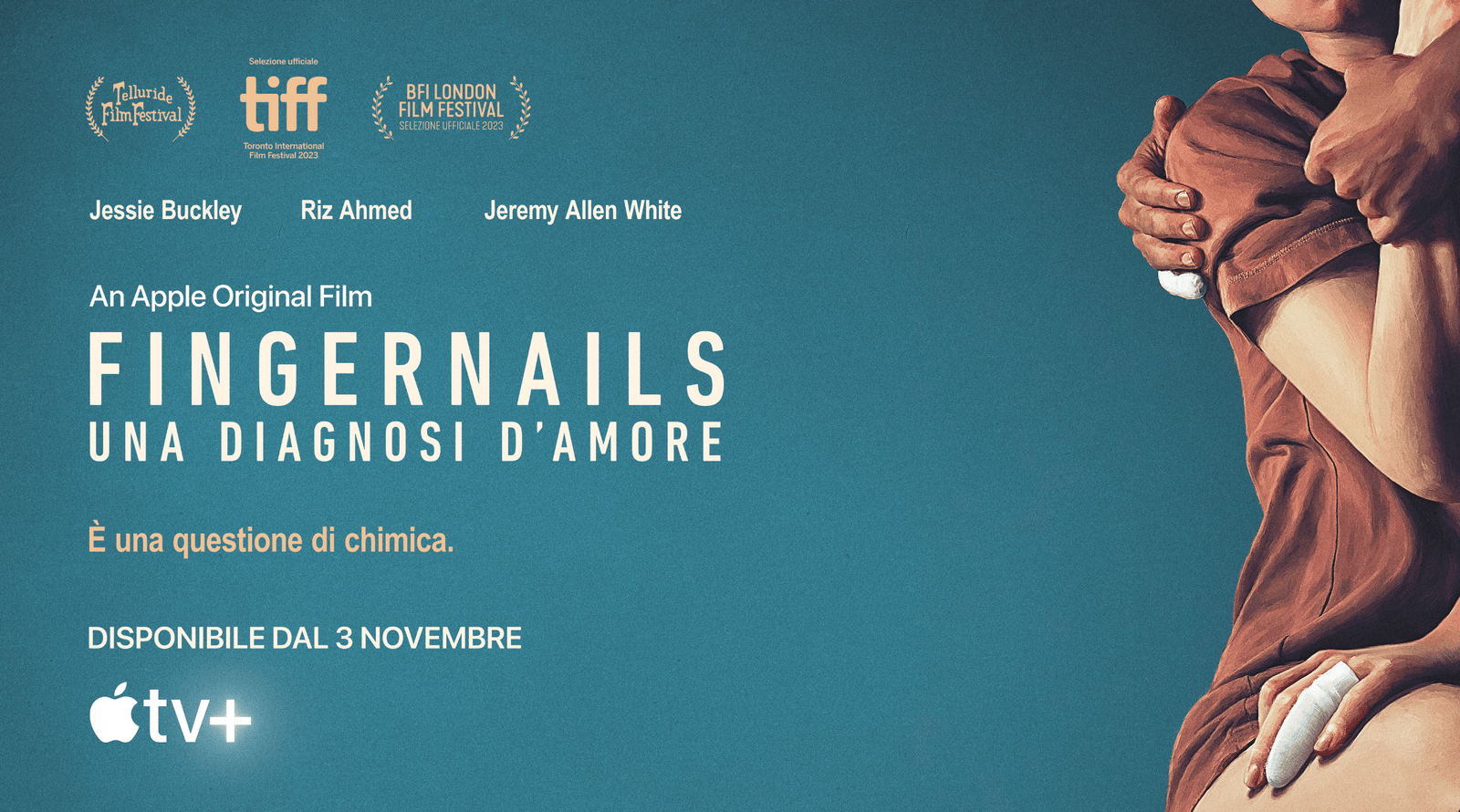 La locandina di Fingernails su Apple TV+