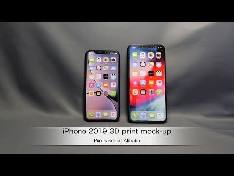 iphone 11 pro 3d print mock up