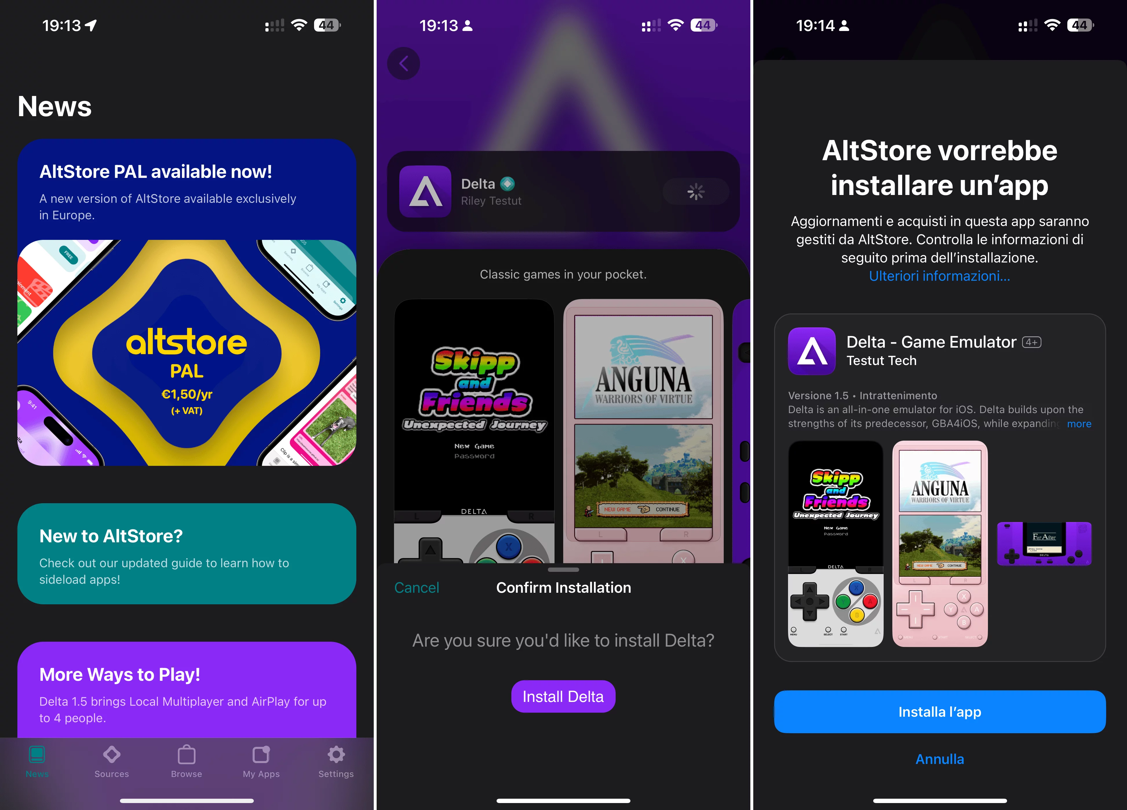 AltStore PAL: il primo negozio alternativo di app è arrivato e l’ho provato 3 Immagine 1