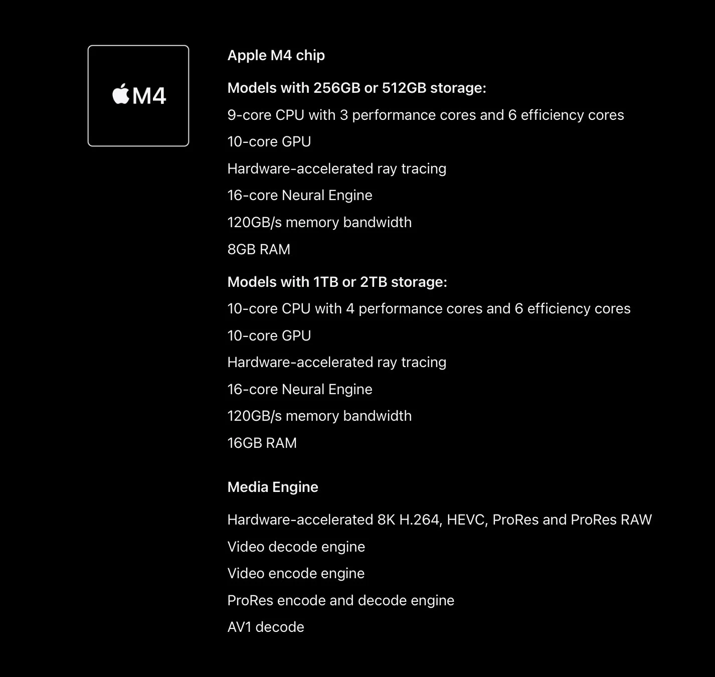 Tutto sul Chip M4 di Apple: Caratteristiche e Potenzialità 3 caratteristiche chip M4