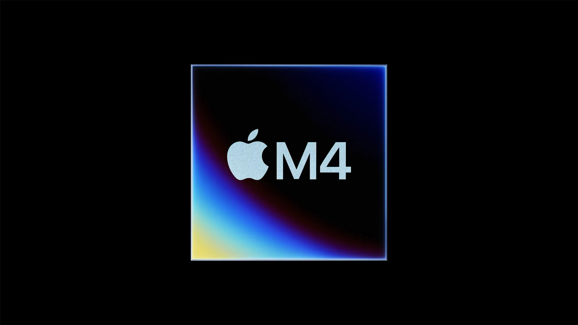 Tutto sul Chip M4 di Apple: Caratteristiche e Potenzialità 2 a logo on a black background