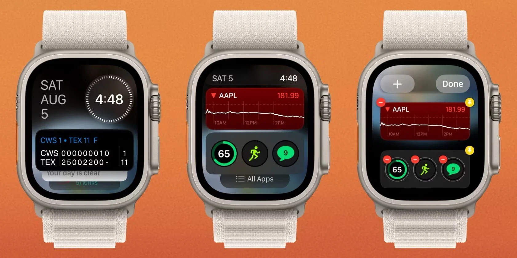 Le Smart Stack di watchOS 11