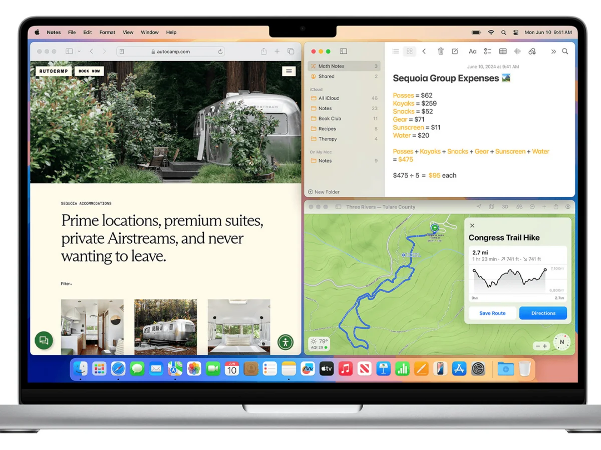 gestione finestre macOS Sequoia