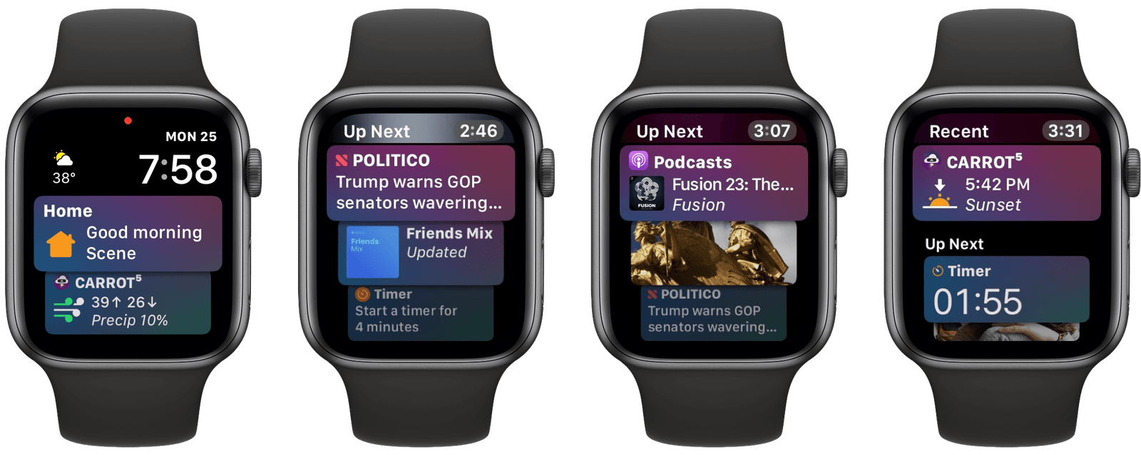 watchOS 11: Come Smart Stack Ha Sostituito la Watchface Siri 2 La watchface Siri