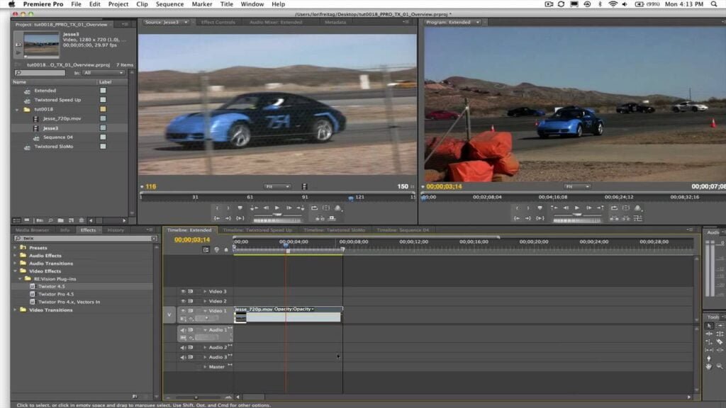 Twixtor, il plug-in per Final Cut per scene ad effetto rallentatore 1 Twixtor