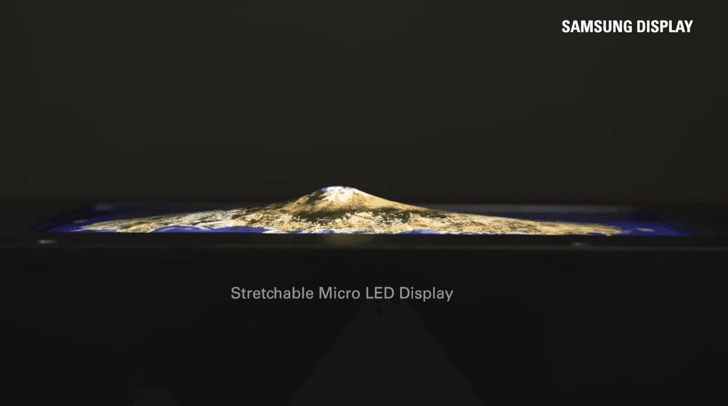 Samsung mostra il display stretchable, pronti alle immagini che escono dallo schermo? 1 Display stretchable