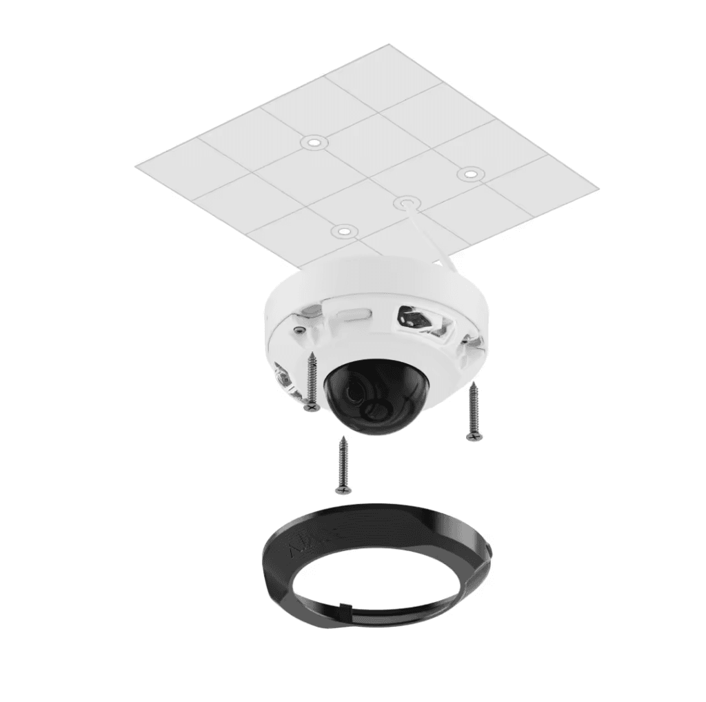 Videosorveglianza Ajax: la recensione di DomeCam Mini, TurretCam e NVR 3 DomeCam mini montaggio
