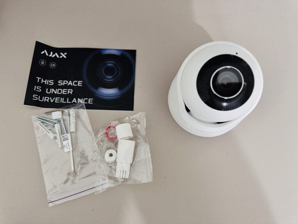 Videosorveglianza Ajax: la recensione di DomeCam Mini, TurretCam e NVR 7 TurretCam