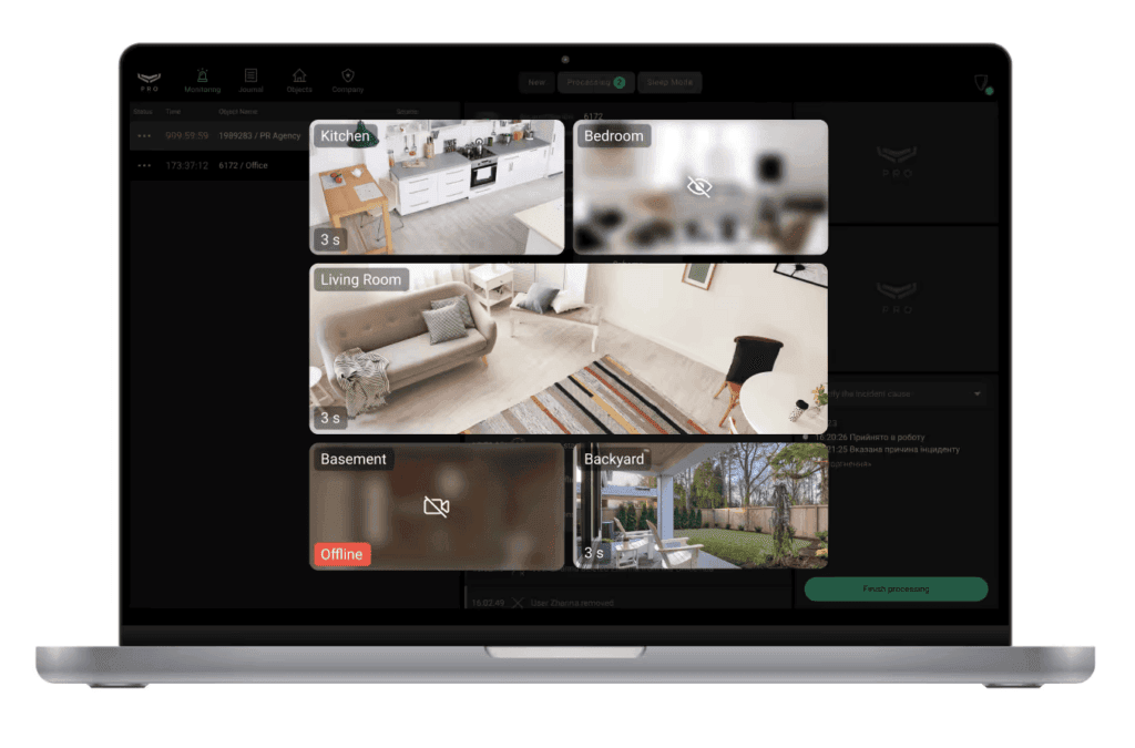 Videosorveglianza Ajax: la recensione di DomeCam Mini, TurretCam e NVR 12 Videowall