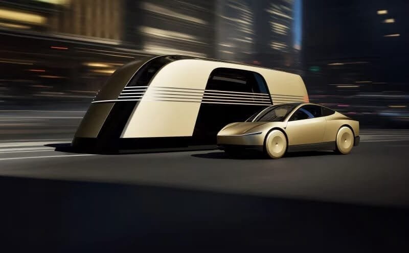Tesla Cybercab e Robovan: i tassisti iniziano a tremare 2 Robovan e Cybercab