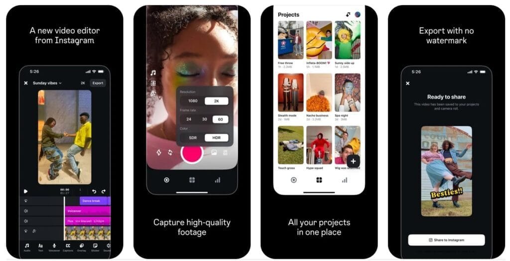 Instagram Edits: il nuovo editor video di Meta sfida CapCut e Videoleap 1 Instagram Edits
