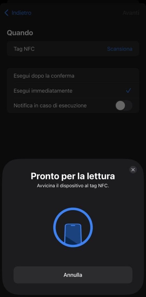 Tag NFC iPhone: Attiva Automazioni iOS con l'App Comandi e degli adesivi 4 Comandi NFC 3