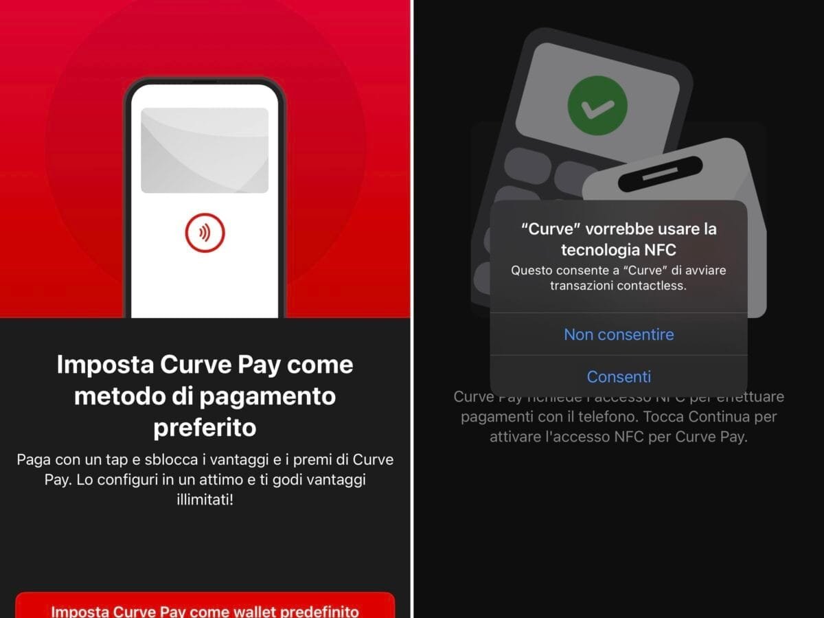 iPhone: Curve Pay, la vera Alternativa Apple Pay NFC 1 Curve Pay