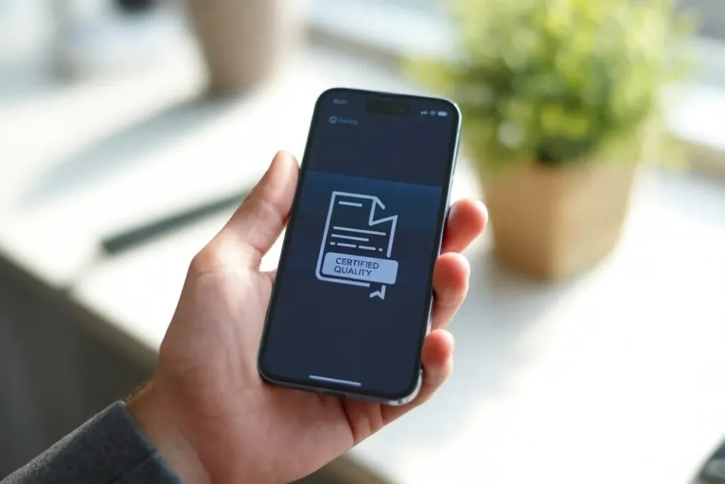 smartphone certificato