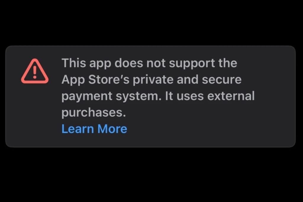 Apple DMA e App Store Europa: Le Nuove Regole per gli Sviluppatori 2 Avviso acquisto extra App Store