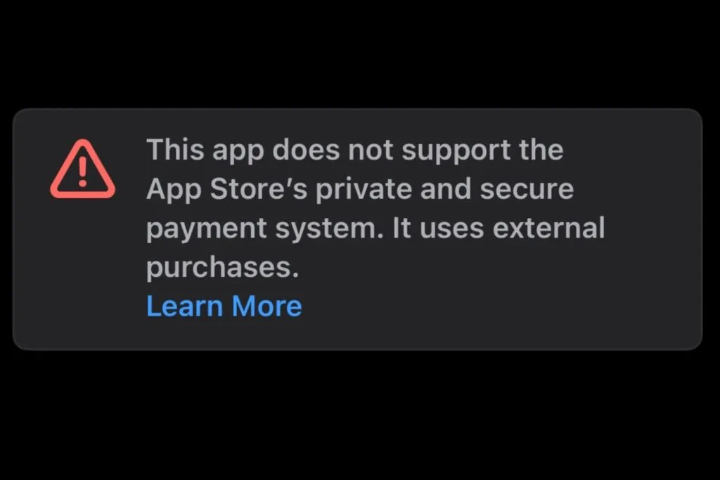 Apple DMA e App Store Europa: Le Nuove Regole per gli Sviluppatori 2 Avviso acquisto extra App Store