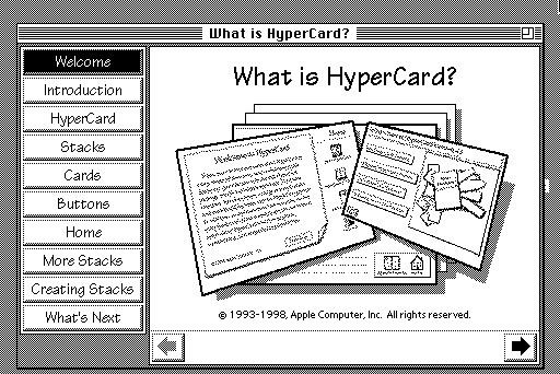 Ci ha lasciati Bill Atkinson 3 HyperCard