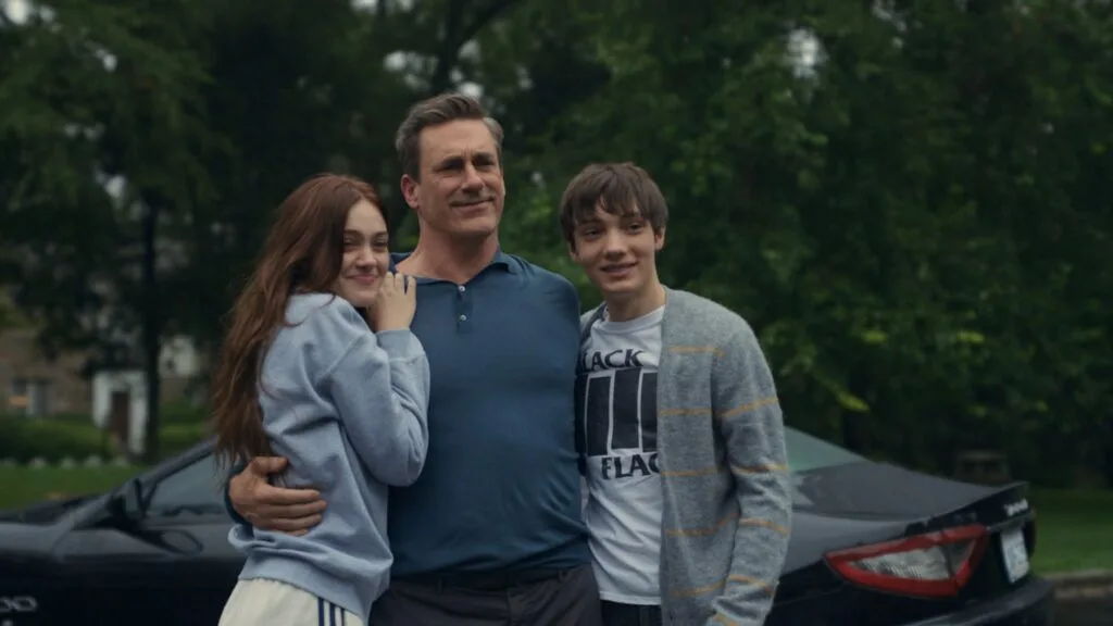 Isabel Gravitt Jon Hamm e Donovan Colan