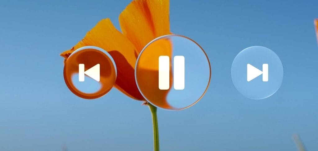 Liquid Glass: L'Evoluzione Trasparente dell'Interfaccia Utente Apple 2 Liquid Glass 3